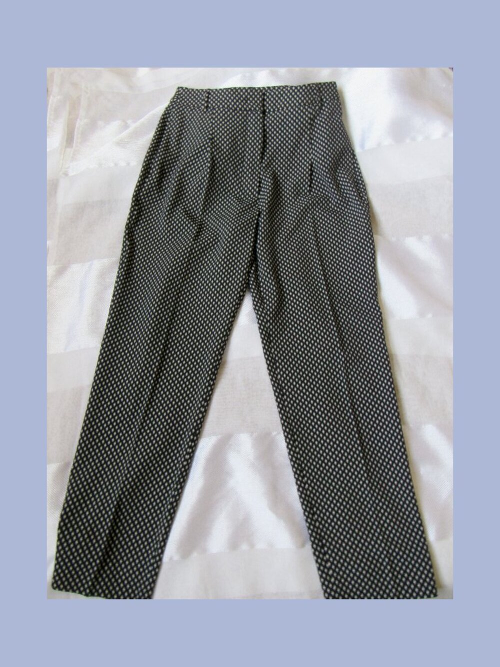 Weekend Max Mara  Womens  Straight Leg Pants , black/beige. size 4